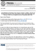 Joint Statement by Secretary of the Treasury Timothy F Geithner Chairman of the Board of Governors of the Federal Reserve System Ben S Bernanke and Chairman of the Federal Deposit Insurance Corporation Sheila Bair