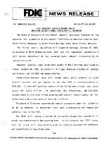 FDIC Approves Deposit Assumption of American Security Bank North Platte Nebraska