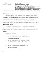 Joint Press Release Re Community Reinvestment Act CRA Statement