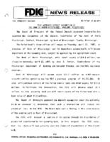 FDIC Approves Deposit Assumption of The Bank of North Mississippi Oakland Mississippi