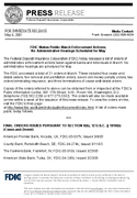 FDIC Makes Public March Enforcement Actions No Administrative Hearings Scheduled for May