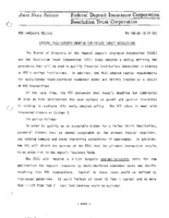 Capital Requirements Adopted for Failed Thrift Resolutions