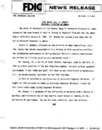 FDIC Names Paul M Rooney Regional Director in Omaha