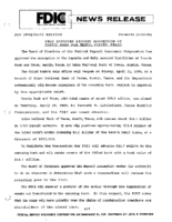 FDIC Approves Deposit Assumption of Travis Bank and Trust Austin Texas