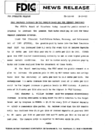 FDIC Proposes Increase in the Premiums Banks Pay for Deposit Insurance