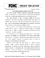 FDIC Publishes SemiAnnual Agenda of Regulations