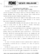 FDIC Approves Deposit Assumption of The First National Bank of Navasota Navasota Texas