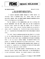 Regulators Approve Assistance Program for Subsidiary Banks of BancTEXAS Group Inc