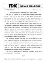 FDIC Issues Final Rule on Providing Notice of Rapid Growth