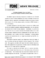 Dividend Payments Will be Curbed When FDIC Assists Holding Company Banks