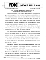 FDIC Approves Assumption of Deposits of Rose Capital Bank Tyler Texas