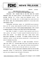 FDIC Reports that Commercial Banks Earned a Record 76 Billion in the First Quarter of 1992