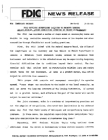 FDIC Outlines Supervisory Policies to Promote Lending in Los Angeles Other Communities Affected by Recent Disturbances