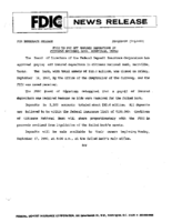 FDIC to Pay Off Insured Depositors In Citizens National Bank Kerrville Texas