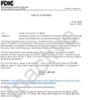 Capital Standards Interagency Questions and Answers on the Capital Treatment of Recourse Direct Credit Substitutes and Residual Interests in Asset Securitizations
