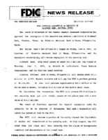 FDIC Approves Assumption of Deposits of Richmark Bank Houston Texas