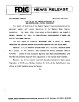 FDIC To Pay Off Insured Depositors In Far Western Bank Tustin California