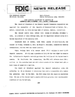 FDIC Approves Assumption of Deposits of Greenwood Bank of Bethel Bethel Connecticut