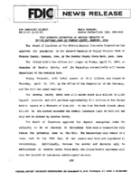 FDIC Assumes Insured Deposits of Valley National Bank of Fremont County Hamburg Iowa