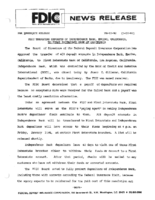 FDIC Transfers Deposits of Independence Bank Encino California to First Interstate Bank of California