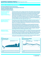 2021 3rd Quarter  Quarterly Banking Profile
