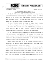 FDIC Transfers Insured Deposits of The Citizens State Bank Brownstown Indiana