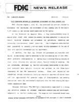 FDIC Announces Efforts to Strengthen Enforcement of Fair Lending Laws