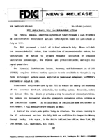 FDIC Makes Public July 1990 Enforecment Actions