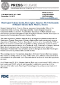 Washington Federal Seattle Washington Assumes All of the Deposits of Western National Bank Phoenix Arizona