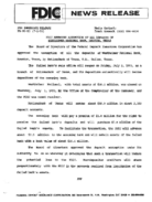 FDIC Approves Assumption of All Deposits of Westheimer National Bank Houston Texas