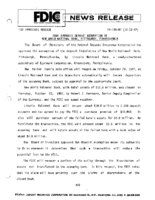 FDIC Approves Deposit Assumption of New World National Bank Pittsburgh Pennsylvania