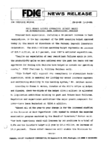 FDIC Board Adopts Operating Budget Based on Strengthened Bank Supervisory Program