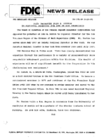 FDIC Promotes John R Sexton to Regional Director for DBS in San Francisco