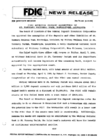 FDIC Approves Deposit Assumption of St Tammany National Bank Mandeville Louisiana