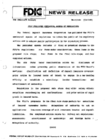 FDIC Publishes SemiAnnual Agenda of Regulations