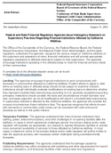 Joint ReleaseFederal and State Financial Regulatory Agencies Issue Interagency Statement on Supervisory Practices Regarding Financial Institutions Affected by California Wildfires