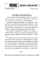 FDIC Staff to Focus on Small Banks in Development of Bank Audit Regulation