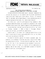 FDIC Approves Deposit Assumption of Lakeland State Bank Camden County Sunrise Beach Missouri