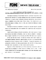 FDIC Transfers Insured Deposits of Capital BankNorthwest National Association San Antonio Texas