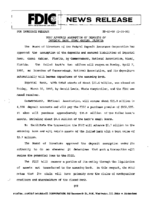 FDIC Approves Assumption of Deposits of Imperial Bank Coral Gables Florida