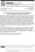 FDIC Commends the International Association of Deposit Insurers and Basel Committee on Issuance of Core Principles