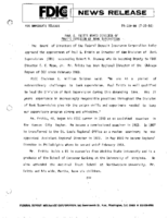 Paul G Fritts Named Director of FDICs Division of Bank Supervision