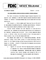 FDIC Board Approves Changes to Rules on Deposit Insurance Coverage