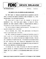 FDIC Agrees to Sell Its Interest in Large Oklahoma Bank