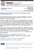 FDIC Makes Public July Enforcement Actions No Administrative Hearings Scheduled for August 2010