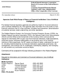 Joint ReleaseAgencies Seek Wide Range of Views on Financial Institutions Use of Artificial Intelligence