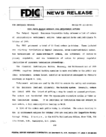 FDIC Makes Public October 1990 Enforcement Actions