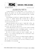 FDIC Approves Deposit Assumption of Galena Park State Bank Galena Texas