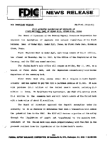 FDIC Approves Assumption of Deposits of First National Bank of Cedar Hill Cedar Hill Texas