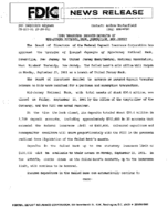 FDIC Transfers Insured Deposits of MidJersey National Bank Somerville New Jersey